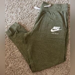 Nike Women’s Olive Green Joggers